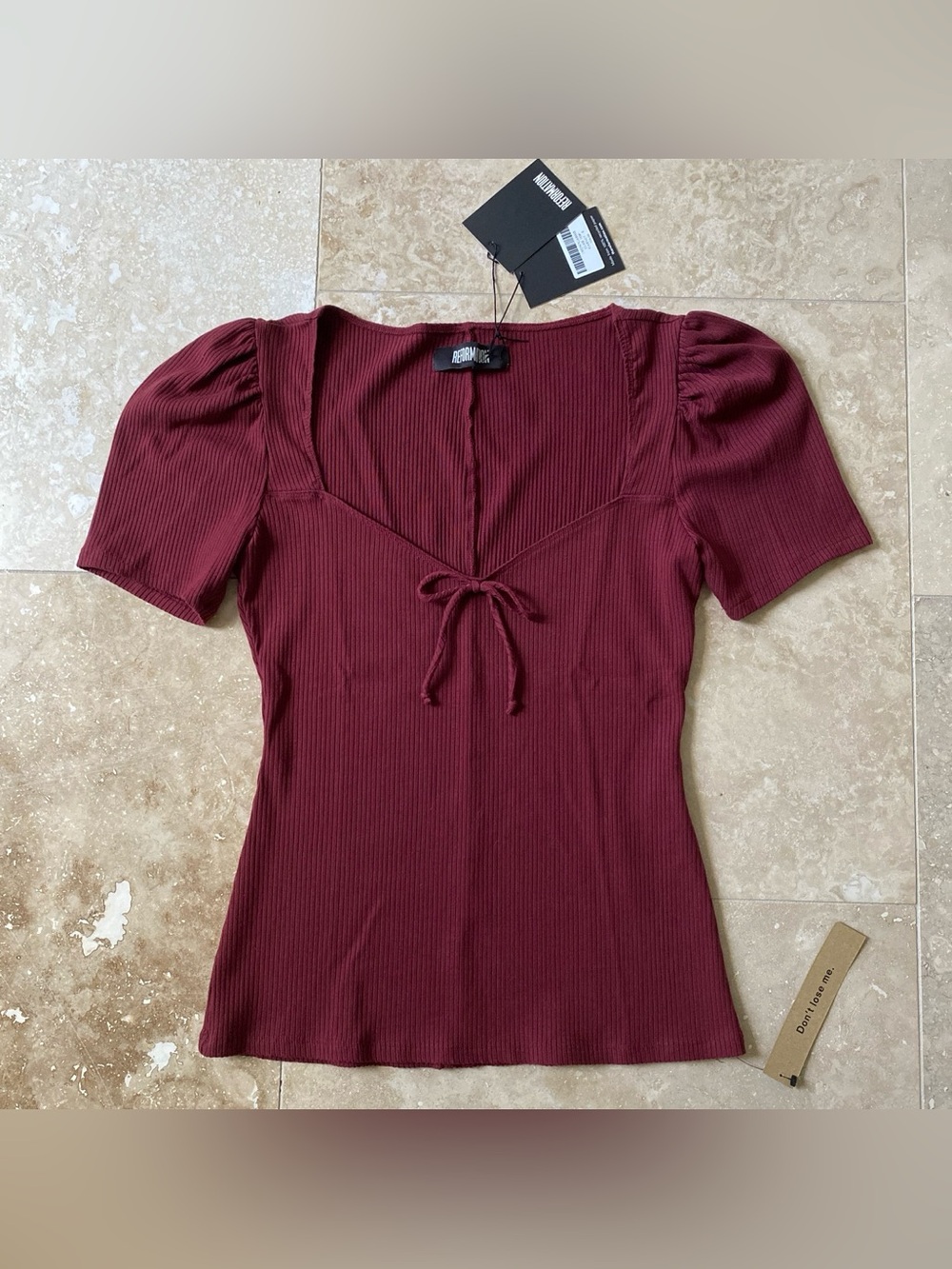 BNWT Reformation Elsie Top ~ Size S 🥀